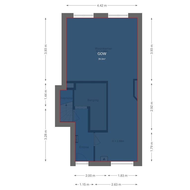 mediumsize floorplan